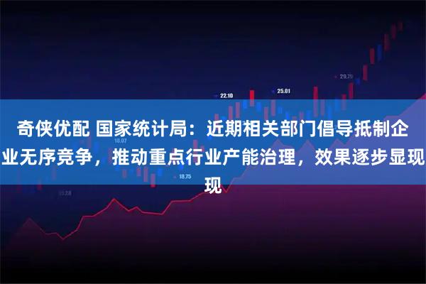 奇侠优配 国家统计局：近期相关部门倡导抵制企业无序竞争，推动重点行业产能治理，效果逐步显现